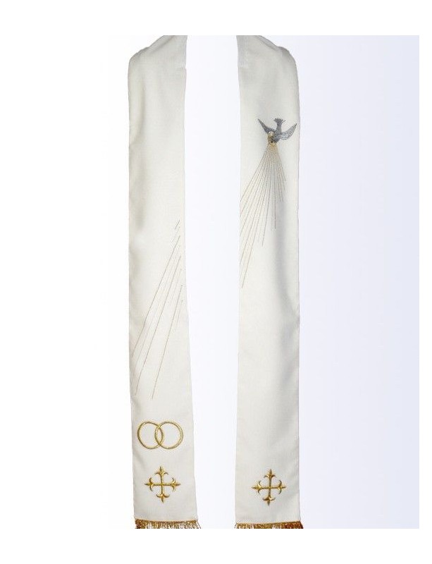 Embroidered wedding stole (3)