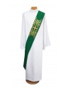 Deacon's stole 2 color (green and red)
