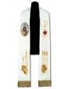 Stole with a painted icon of St. Florian (23)