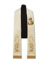 Gestickte Stola St. Joseph (26)