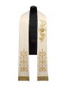 Embroidered Eucharistic stole - Fish (32)