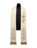 Bestickte eucharistische Stola - Fisch