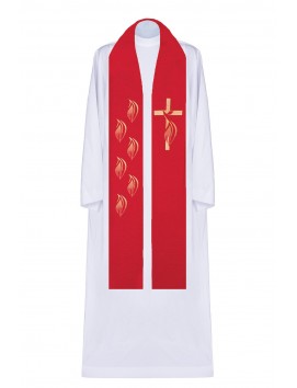 Stola ricamata con lo Spirito Santo (1)