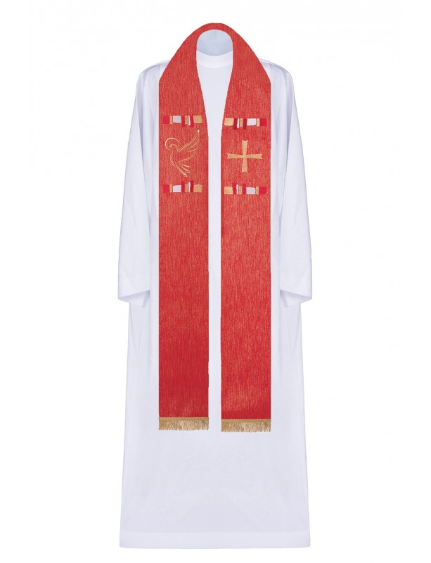 Holy Spirit embroidered stole (2)