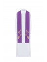 Embroidered stole - liturgical colors (3)