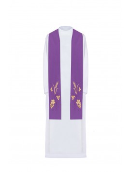 Embroidered stole - liturgical colors (3)