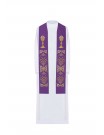 Embroidered stole - liturgical colors (42)