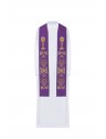 Embroidered stole - liturgical colors (42)