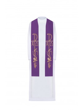 Stuła haftowana - kolory liturgiczne