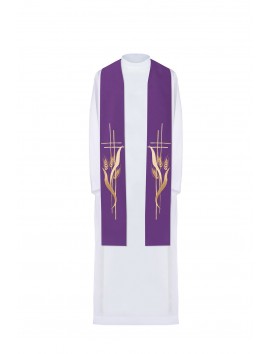Bestickte Stola - liturgische Farben