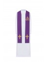 Embroidered stole - liturgical colors (157)