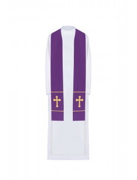 Embroidered stole - liturgical colors (63)