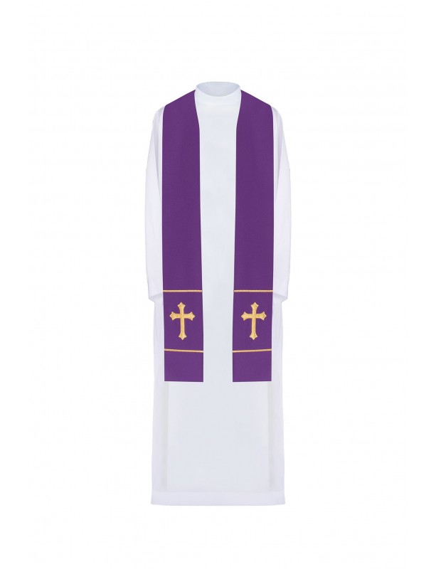 Bestickte Stola - liturgische Farben