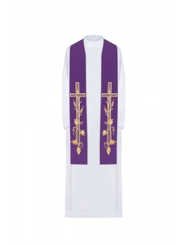 Stolă brodată - culori liturgice (72)