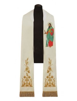 Embroidered stole of Saint Paul
