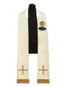 Bestickte Stola des heiligen Johannes Bosco