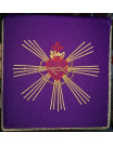 Purple Burse for Communion to the Sick – Sacred Heart Embroidery