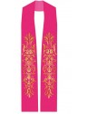 Estola rosa IHS + adorno