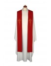 Embroidered stole for concelebration - liturgical colors (2)