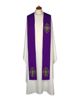 Κεντητό επιτραχήλιο - εφαρμογές βελούδου (4)