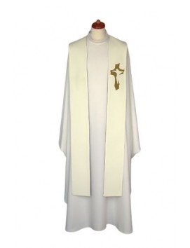 Embroidered stole for concelebration - liturgical colors (5)