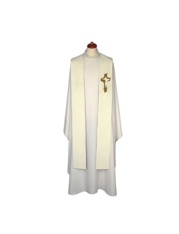 Stolă brodată pentru concelebrare - culori liturgice (5)