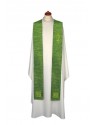 Bestickte Stola, verziert mit Steinen - liturgische Farben (6)