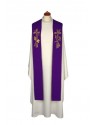 Ručno vezana štola za koncelebraciju - liturgijske boje (7)