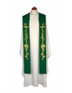 Embroidered stole - liturgical colors, rich embroidery (12)