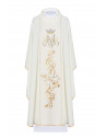 Chasuble mariale brodée