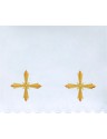 Nappe d'autel brodée (51)
