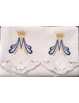 Embroidered altar cloth - Marian pattern (53)