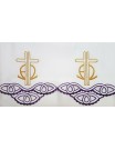 Embroidered altar cloth - Eucharistic pattern (194)