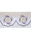 Embroidered altar cloth - IHS ears (74)