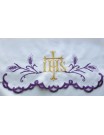 Embroidered altar cloth - IHS ears (75)