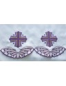 Embroidered altar cloth - Eucharistic pattern (76)