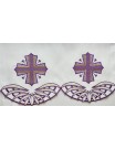 Embroidered altar cloth - Eucharistic pattern (76)