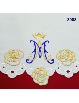 Embroidered Marian tablecloth (80)