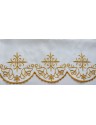 Embroidered altar cloth - Eucharistic pattern (93)