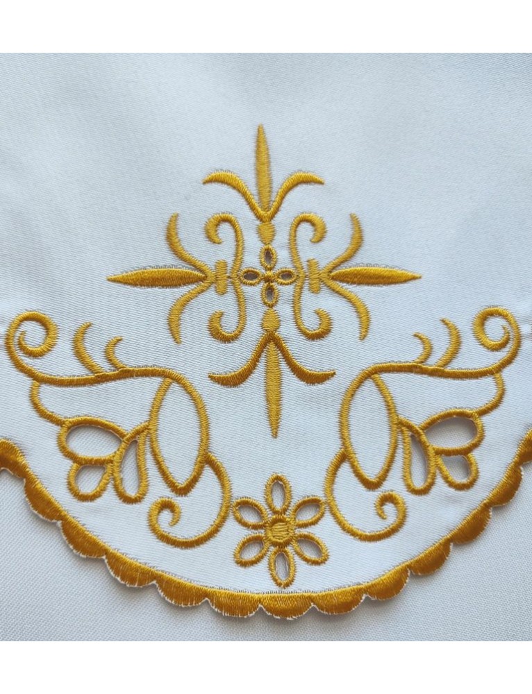 Embroidered altar cloth - Eucharistic pattern (93) - Sewofworld poland