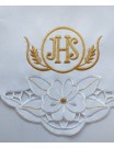 Embroidered altar cloth - Eucharistic pattern (95)