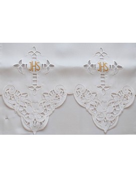 Embroidered altar cloth - Eucharistic pattern (96)