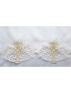 Embroidered altar cloth - Eucharistic pattern (100)