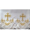 Embroidered altar cloth - Eucharistic pattern (104)