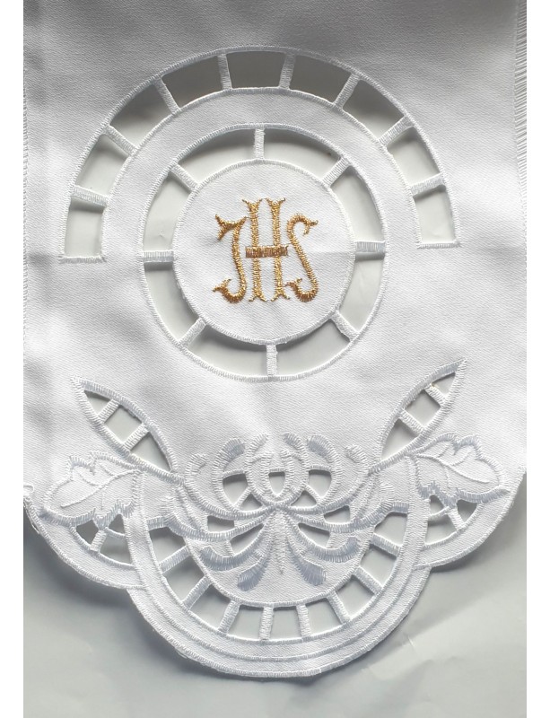 Embroidered altar cloth - Eucharistic pattern (106)
