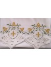 Embroidered altar cloth - Eucharistic pattern (109)