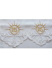 Embroidered altar cloth - Eucharistic pattern (114)