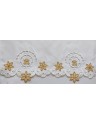 Embroidered altar cloth - Eucharistic pattern (124)