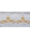 Embroidered altar cloth - Eucharistic pattern (127)