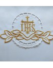 Embroidered altar cloth - Eucharistic pattern (127)